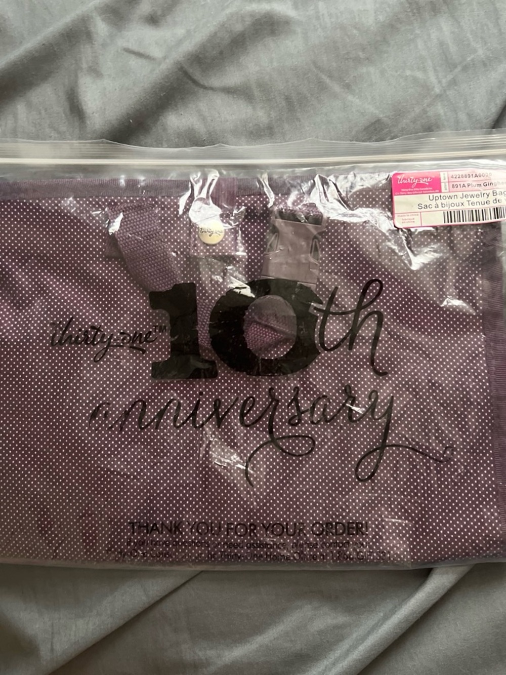 Thirty one uptown jewelry bag